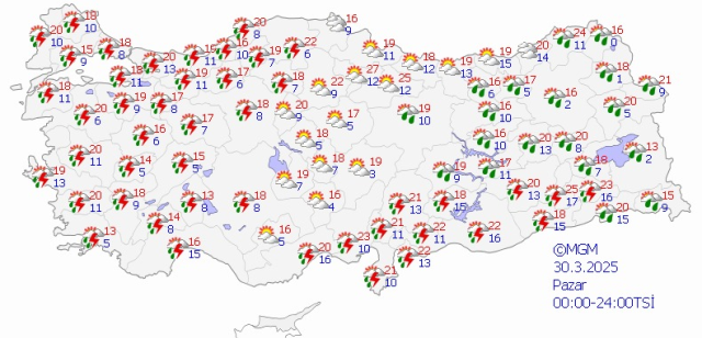 Bayramda tatil planı yapanlara Meteoroloji'den kötü haber var