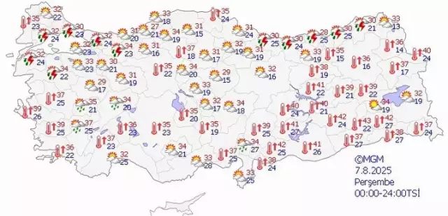 Sıcaktan kavrulan İstanbullulara müjde! Sağanak yağış geliyor