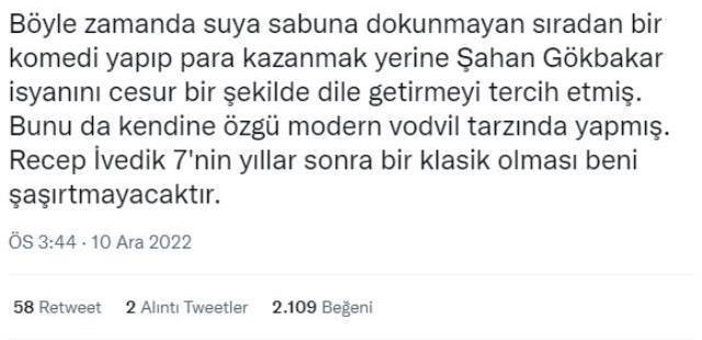 Recep İvedik 7 filmi sosyal medyaya damga vurdu! Yorum üstüne yorum yağdı