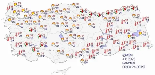 Sıcaktan kavrulan İstanbullulara müjde! Sağanak yağış geliyor