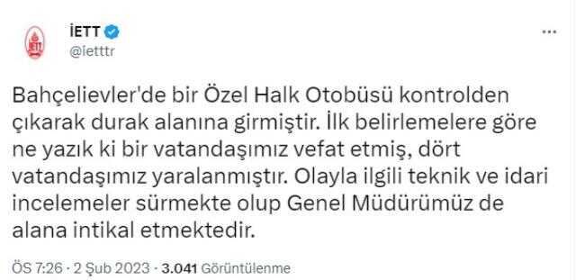 1 kişinin öldüğü İETT kazasında korkunç iddia: Şoförün uyuduğu söyleniyor