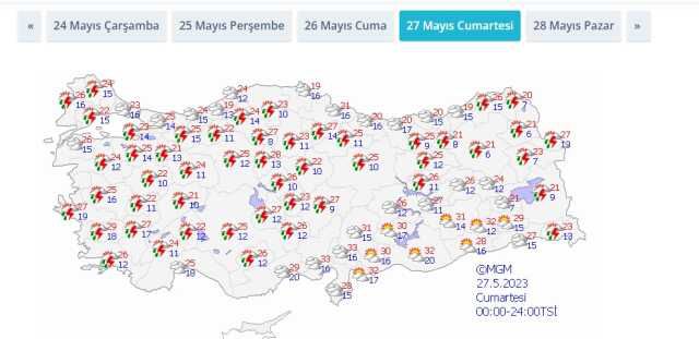 Bu hafta sonu yağmur var mı? 2023 27-28 Mayıs Meteoroloji 15 günlük hava durumu: İstanbul'da hafta sonu yağmur yağacak mı?