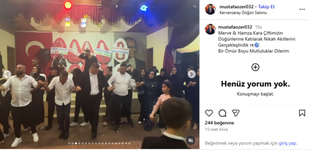 Belediye başkanının düğünde halay çektiği an