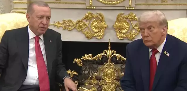 Beyaz Saray'da Erdoğan-Trump görüşmesi