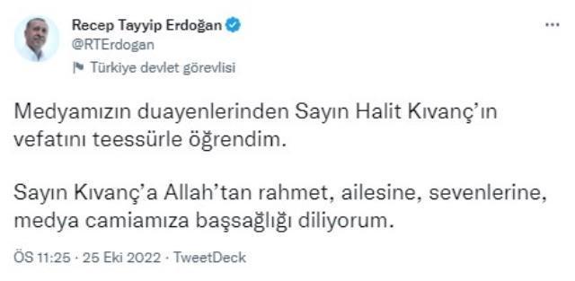 Son Dakika: Duayen sunucu ve gazeteci Halit Kıvanç, 97 yaşında hayatını kaybetti