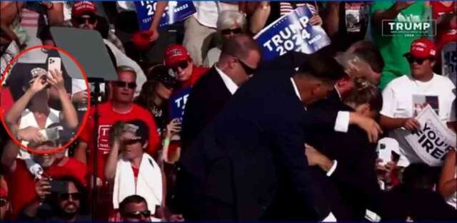 Kim bu kadın? Trump'a yönelik saldırı anında tavırlarıyla dikkat çekti