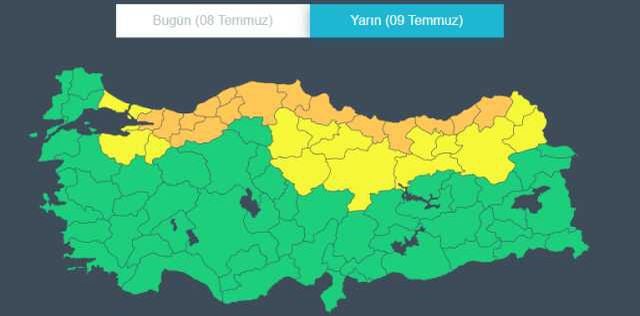 Meteoroloji ve AFAD'dan açıklamalar peş peşe geldi! 30 ilde kuvvetli yağış bekleniyor