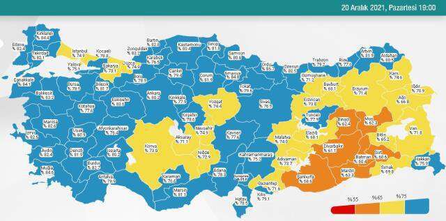 20 Aralık Pazartesi 2021 korona tablosu… Bugünkü corona vaka sayısı açıklandı! 20 Aralık koronavirüsten kaç kişi öldü?