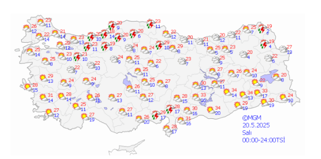 İSTANBUL HAVA DURUMU | 20 Mayıs İstanbul'da hava nasıl olacak? İstanbul günlük ve 5 günlük hava durumu tahmini!