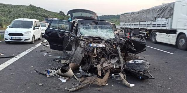 1 kişinin öldüğü kazada takılı kalan hız kadranı her şeyi anlattı