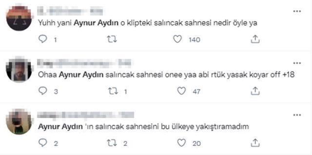 Aynur Aydın'dan olay klip! Cinsel fantezi vurgulu sahneler gündeme bomba gibi düştü