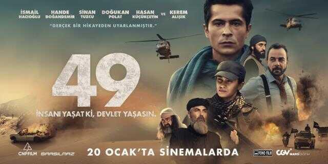 Mit operasyonunu konu alan '49' filmi bugün vizyona girdi