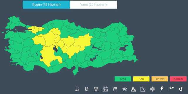 Yaz gelsin diye beklerken birçok kent sele teslim! Meteoroloji'den 13 il için 'sarı' kodlu uyarı