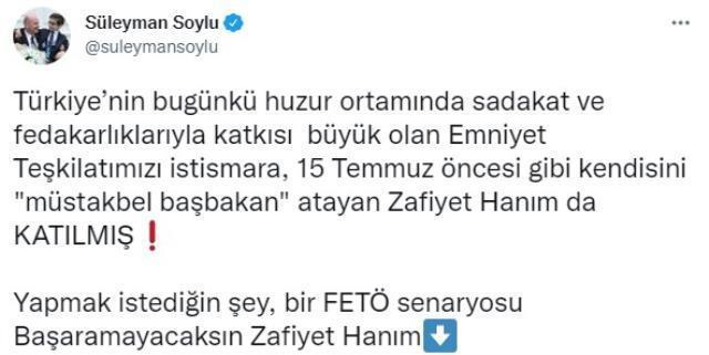 Soylu'dan Akşener'in Emniyet Teşkilatı hakkındaki sözlerine sert tepki: Yapmak istediğin bir FETÖ senaryosudur
