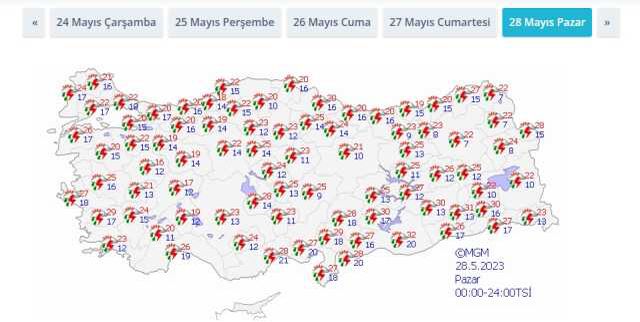 Bu hafta sonu yağmur var mı? 2023 27-28 Mayıs Meteoroloji 15 günlük hava durumu: İstanbul'da hafta sonu yağmur yağacak mı?