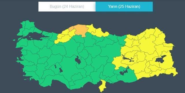 Sağanak yağmur geliyor! Meteoroloji'den 32 ile turuncu ve sarı uyarı
