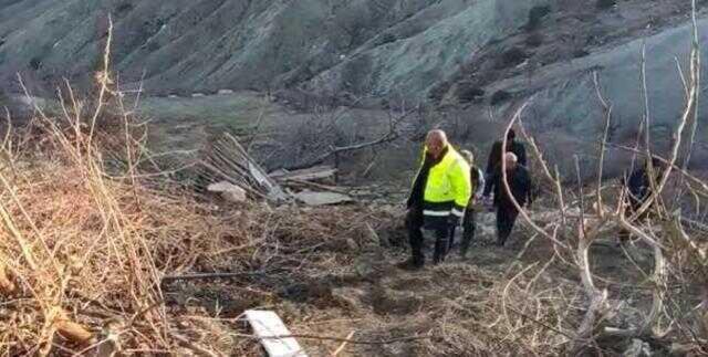 Deprem bölgesi Malatya'da, heyelan bir mezrayı yuttu