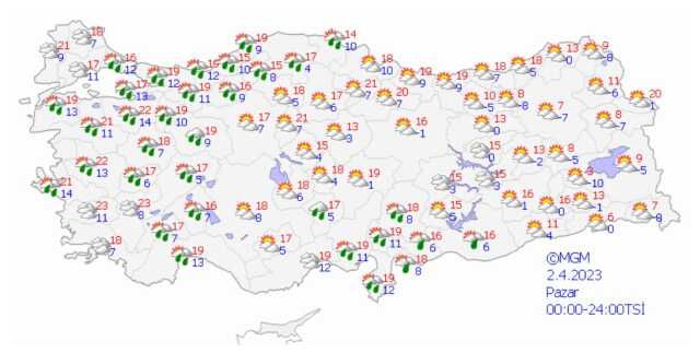 Hafta sonu yağmur var mı İstanbul, Ankara? Bu hafta sonu yağmur yağacak mı? 1-2 Nisan hava yağmurlu mu? 1-2 Nisan hafta sonu hava durumu nasıl olacak?