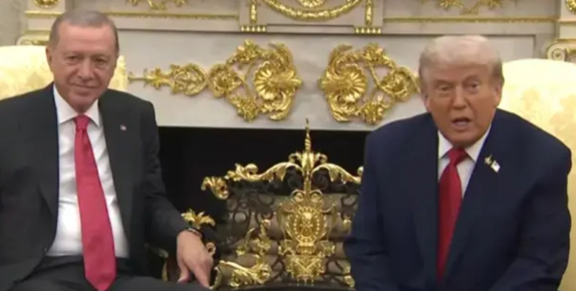 Trump Erdoğan görüşmesi CANLI YAYIN! Cumhurbaşkanı Erdoğan ile ABD Başkanı Trump'ın görüşmesi başladı