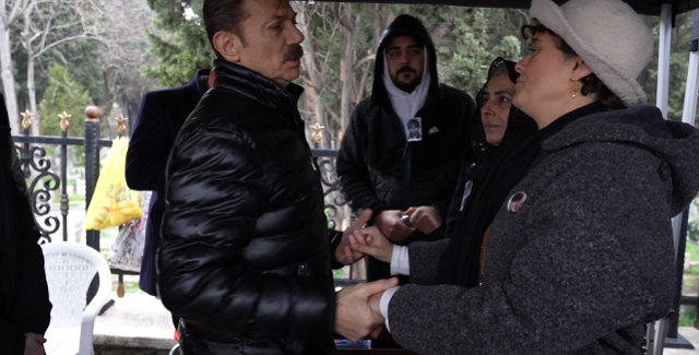 Mattia Ahmet Minguzzi mezarı başında anıldı, Atlas Çağlayan'ın annesi de katıldı