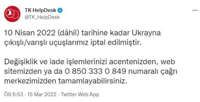 Son Dakika: Uçuşu olanlar dikkat! THY, 4 ülkeye seferlerini iptal etti