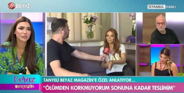 Kanserle mücadele eden Tanyeli'ye ünlü sunucudan skandal soru: Mezar yeri aldın mı?