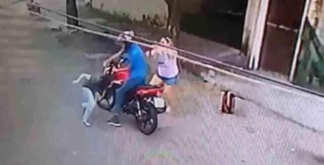 Brezilya'da sokak ortasında işlenen cinayet kameraya yansıdı