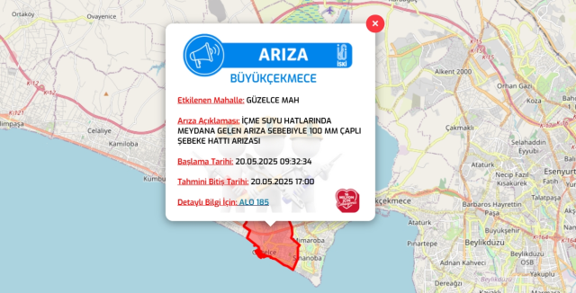 İstanbul BÜYÜKÇEKMECE su kesintisi! 20-21 Mayıs İSKİ Büyükçekmece su kesintisi ne zaman bitecek, sular ne zaman gelecek?