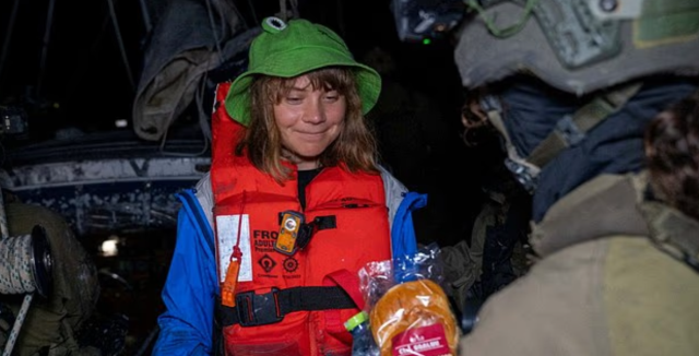 Greta Thunberg'den İsrail'e 'PR oyunu' suçlaması ve Trump'a kapak gibi yanıt!