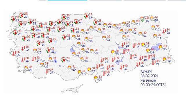Meteoroloji'den İstanbul ve Ankara'nın da dahil olduğu 25 il için kuvvetli yağış uyarı