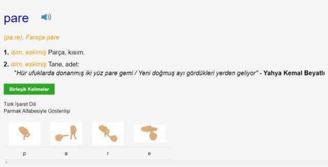 Pare ne demek? TDK'ya göre pare kelimesinin anlamı nedir? Pare ne anlama geliyor?