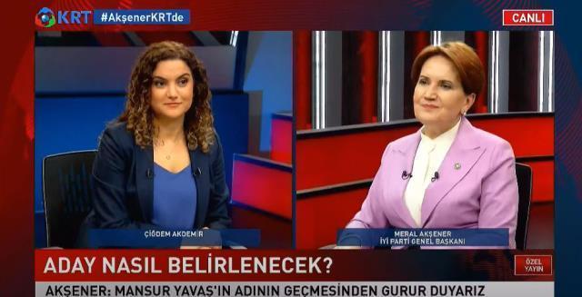 Meral Akşener'den Millet İttifakı'nın adayıyla ilgili dikkat çeken sözler: Derhal seçim kararı alsınlar, açıklayalım