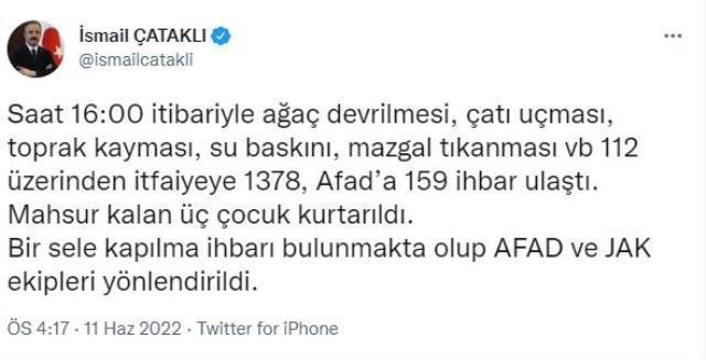 Ankara'dan gelen görüntüler korkunç! Sel nedeniyle araçlar suya gömüldü, binaların çatısı uçtu