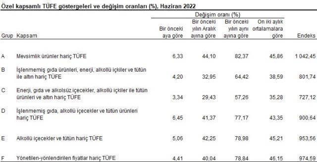 Son Dakika! Enflasyon haziran ayında yüzde 4,95 arttı, yıllık bazda yüzde 78,62 oldu