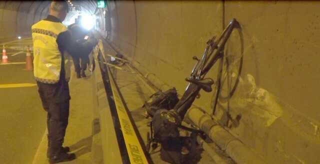 Norveçli bisikletli tünelde kamyonun çarpması sonucu hayatını kaybetti