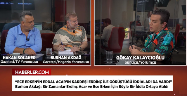 Çarpıcı iddia: Ece Erken hem Erdal hem kardeşi Erdinç Acar'la aşk yaşadı