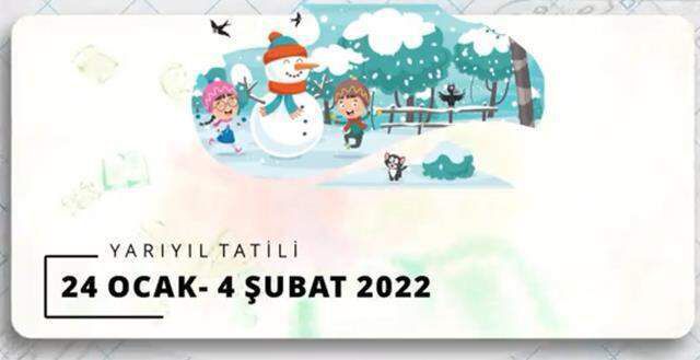 2021 İlk ara tatil ne zaman başlıyor?
