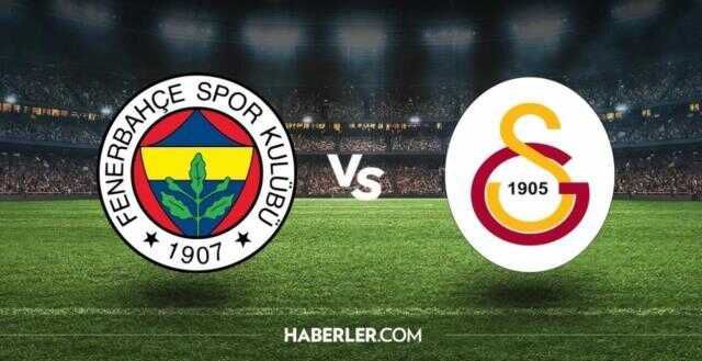 FB-GS CANLI yayın maç izle! (İLK YARI İZLE) Fenerbahçe - Galatasaray maçı şifresiz izleme linki var mı? FB-GS derbi maçı hangi kanalda?
