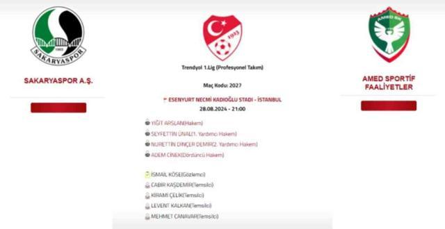 Sakaryaspor Amedspor maçı ertelendi mi, neden ertelendi? Sakaryaspor Amedspor maçı ne zaman oynanacak?