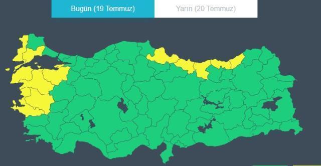 Meteoroloji'den 13 ile sarı kodlu uyarı! Sel ve su baskınları yaşanabilir