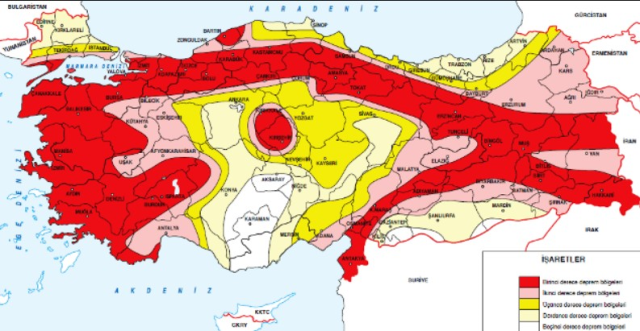 DEPREM RİSKİ EN AZ OLAN İLLER || AFAD açıklamasıyla Türkiye'de deprem riski en az olan iller hangileri?