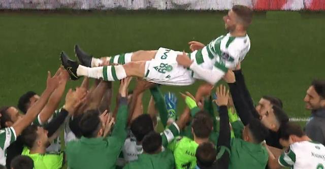 Konya'da gözyaşları sel oldu! Skubic maç biter bitmez yere çöküp hüngür hüngür ağlamaya başladı