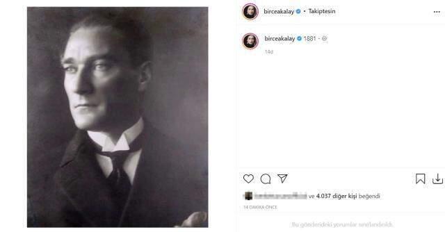 Tüm Türkiye tek yürek oldu! İşte ünlü isimlerin 10 Kasım paylaşımları