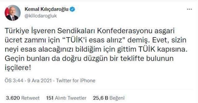 Kılıçdaroğlu, asgari geçim miktarında yaşanan kriz sonrası patronlara seslendi: Geçin bunları da doğru düzgün teklifte bulunun
