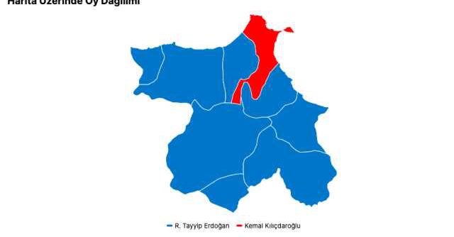 28 Mayıs 2.turda Sinop seçim sonuçları: Erdoğan ve Kılıçdaroğlu'nun Sinop ilçeleri oy oranları! Kılıçdaroğlu kaç oy aldı, Erdoğan kaç oy aldı?