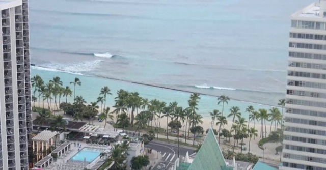 Tsunami uyarısının ardından Hawaii'de trafik kilitlendi