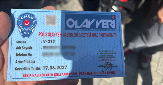 Beşiktaş'ta Resmi Hizmet Kartıyla Trafikte Yakalanan Şahıslar ve İtiraflar