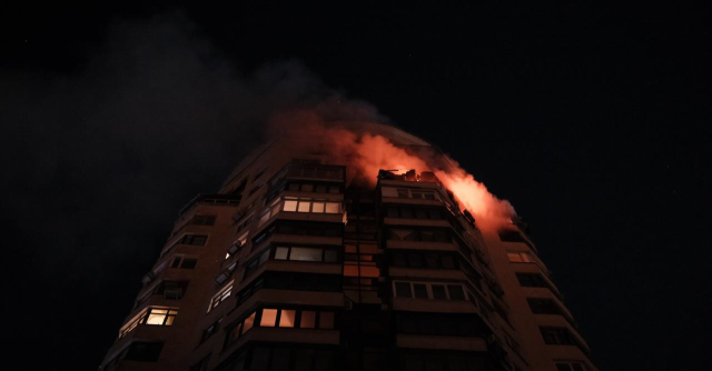 Böylesi görülmedi! Ülkenin başkentini 500 dron ve 65 füzeyle vurdular