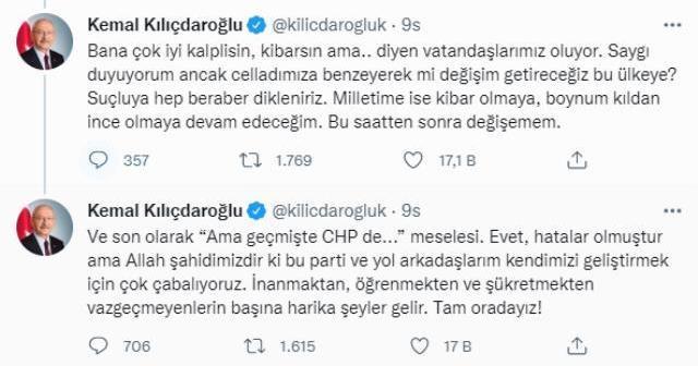 Kılıçdaroğlu'ndan Maltepe mitinginin ardından gece yarısı paylaşımı: Bu saatten sonra değişemem