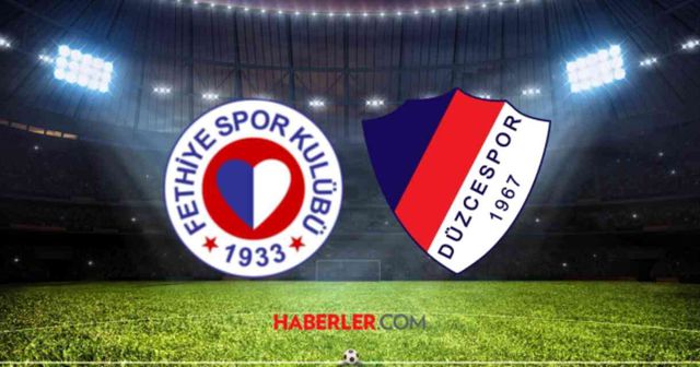 Fethiyespor- Düzcespor maçı ne zaman? Fethiyespor- Düzcespor maçı şifresiz mi? CANLI İZLEME LİNKİ